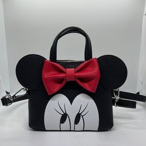 Disney Minnie Mouse Loungefly Mini Crossbody purse bag